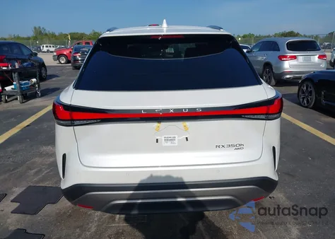 2025 Lexus Rx 350H Premium z USA, uszkodzony, nr VIN 2T2BBMCA1SC086180